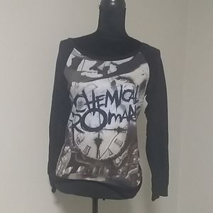 My chemical romance long sleeve tee black parade